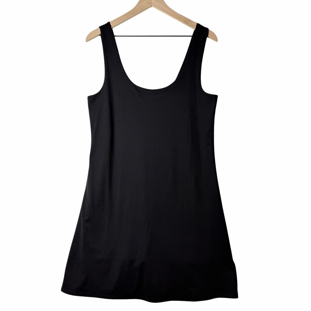 Recreation By Thread & Supply Black Athletic Tank Dress Women's size L